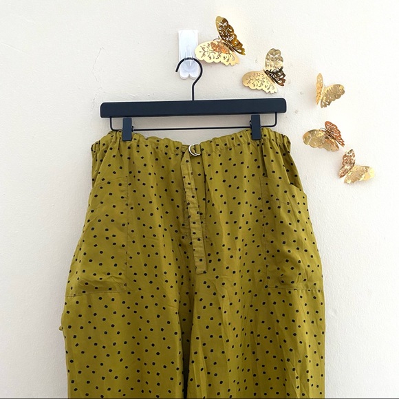 TANYA TAYLOR | Francis Green Silk Jumpsuit - Picture 6 of 9